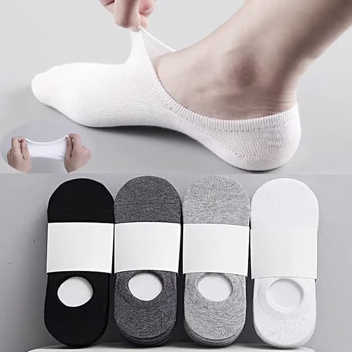 5 paire/lot mode heureux hommes bateau chaussettes été automne antidérapant Silicone Invisible coton chaussettes mâle cheville chaussette pantoufles Meia