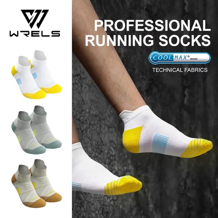 Chaussettes de sport en coton peigné Coolmax pour hommes et femmes