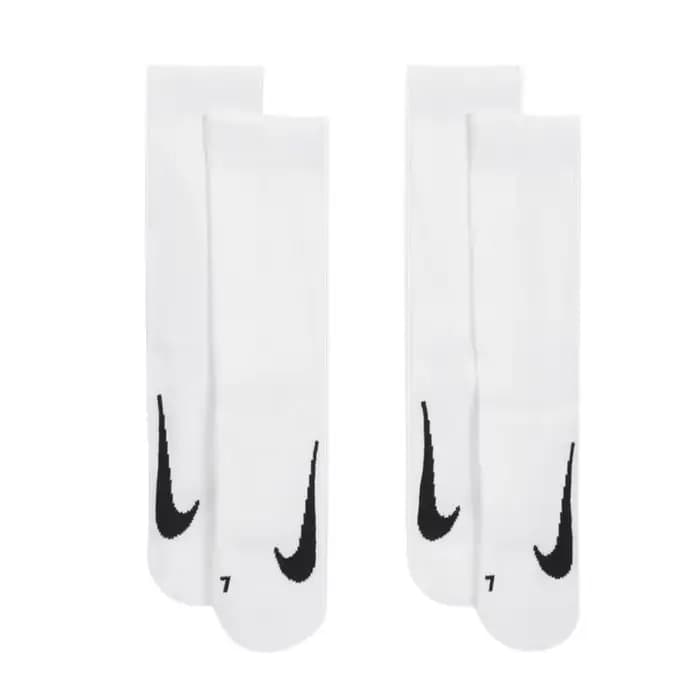 Chaussettes Nike : lot de 3 – Séchage rapide, élégantes, confortables, douces et respirantes ; Idéales pour le sport et les loisirs ; Unisexe ; SK0118-100