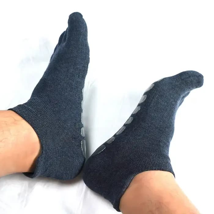 Chaussettes épaisses à cinq doigts pour hommes