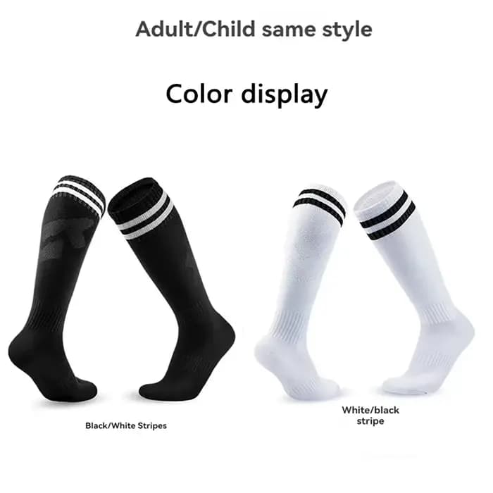 Nouvelles chaussettes de Football longueur genou