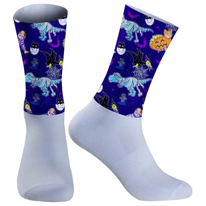Chaussettes de cyclisme respirantes pour hommes et femmes