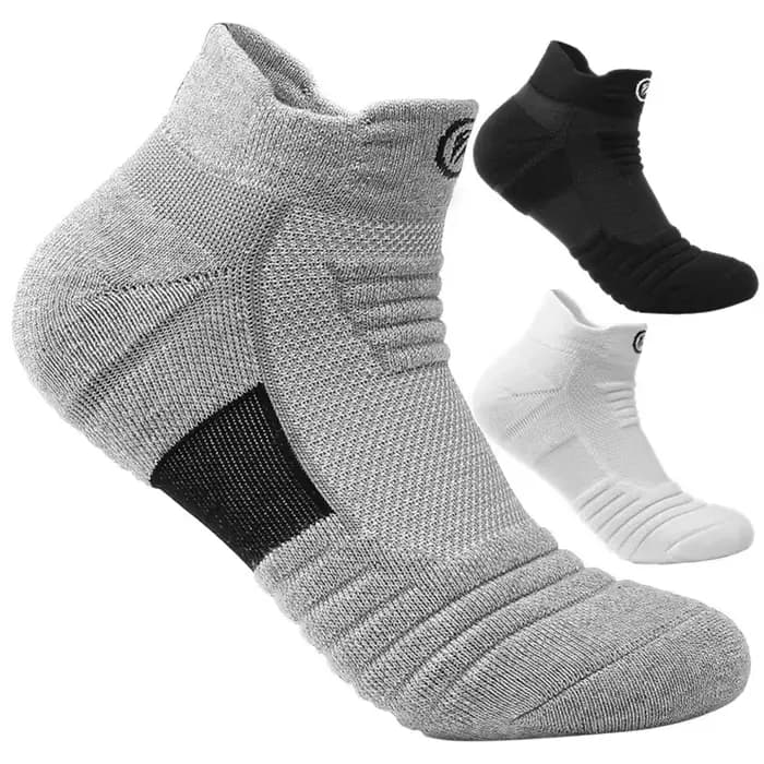 3 paires hommes course chaussettes de Compression