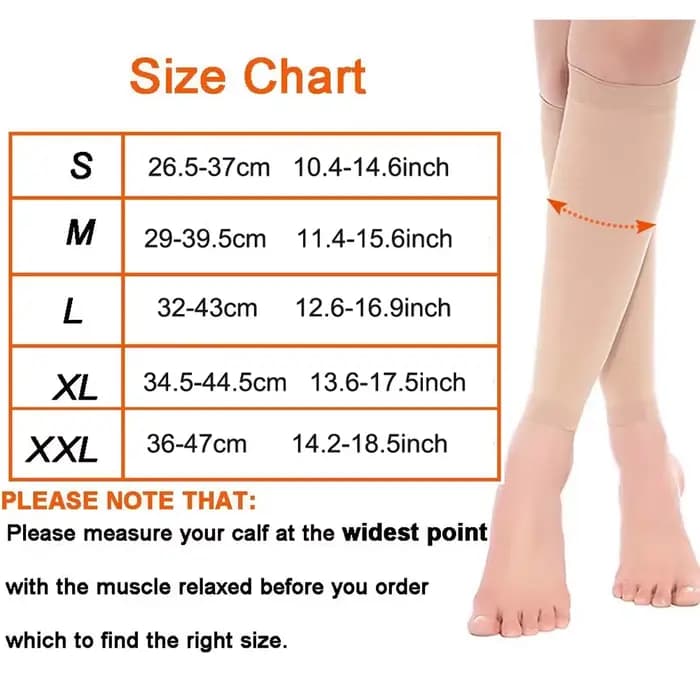 1 paire de manchons de Compression pour mollets pour hommes et femmes