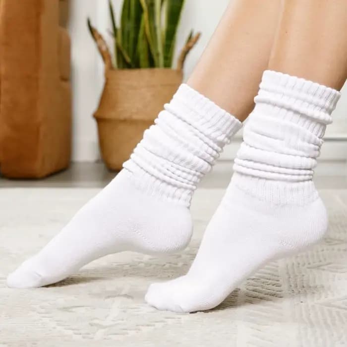 Chaussettes d'équipage pour femmes chaussettes souples rose rouge confortables respirantes évacuant l'humidité absorbant la sueur rembourrage chaussettes empilables