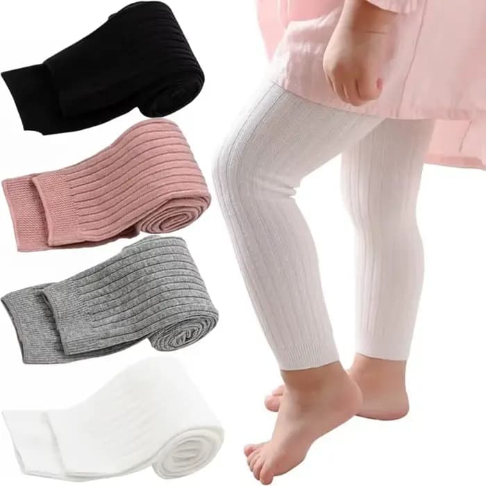 Leggings en tricot torsadé pour enfants