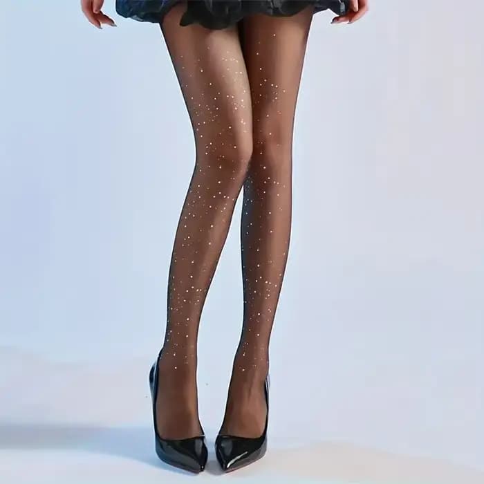 Collants scintillants galaxie scintillante