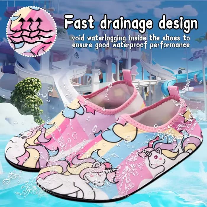Chaussettes de natation pour enfants, Sport aquatique, plage, fines, multi-imprimés, antidérapantes, Fitness, Yoga, danse, natation, Surf, plongée, chaussures sous-marines