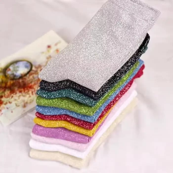 Chaussettes brillantes sexy à la mode