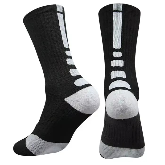 5 paires/lot chaussettes de basket-ball professionnelles
