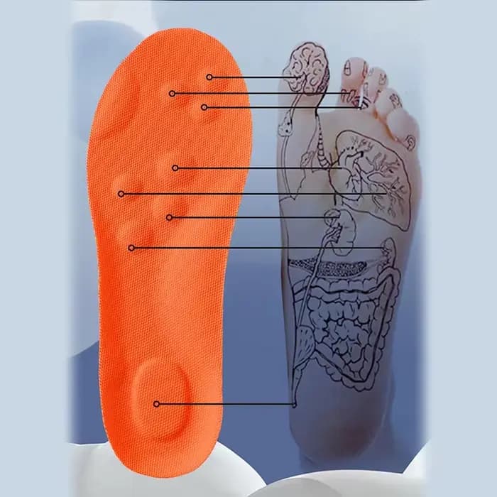 1 paire de semelles intérieures de sport en latex, souples, haute élasticité, orthopédiques, respirantes, amortissantes, avec soutien de la voûte plantaire