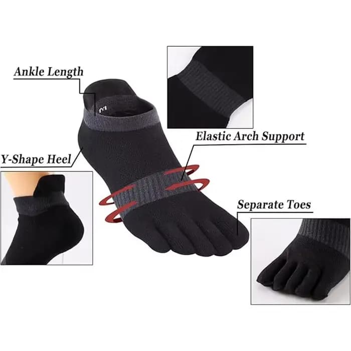 Chaussettes de Sport à bout grande taille pour hommes