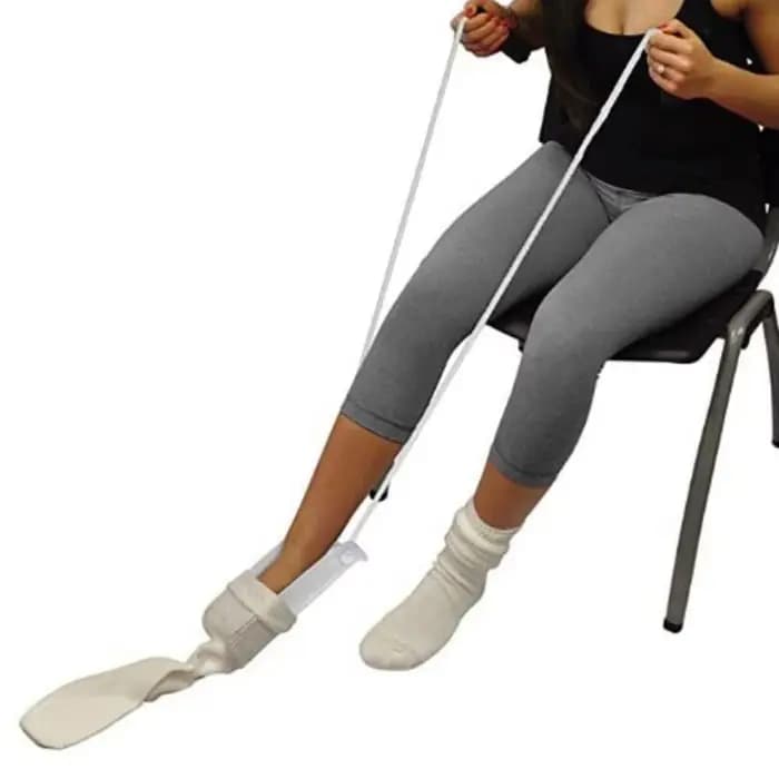 Aide au curseur pour les chaussettes et les bas, extracteur facile, outils d'aide à la chaussette, facile à mettre et à enlever