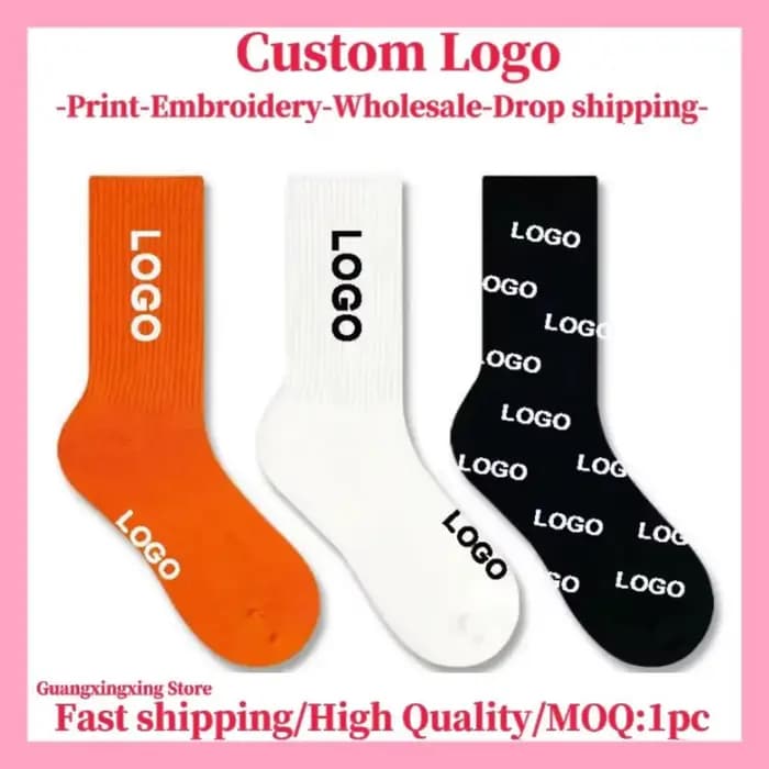 Chaussettes personnalisées pour hommes et femmes