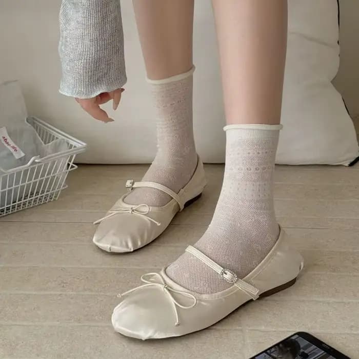 Chaussettes en résille pour femmes