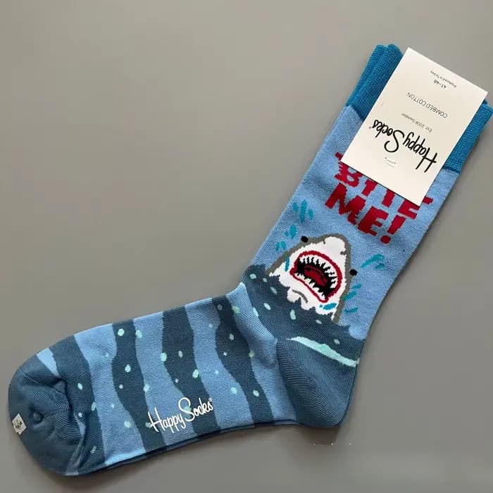Cotton Happy Socks Chaussette classique pour homme Taille 10 - 13 Doux