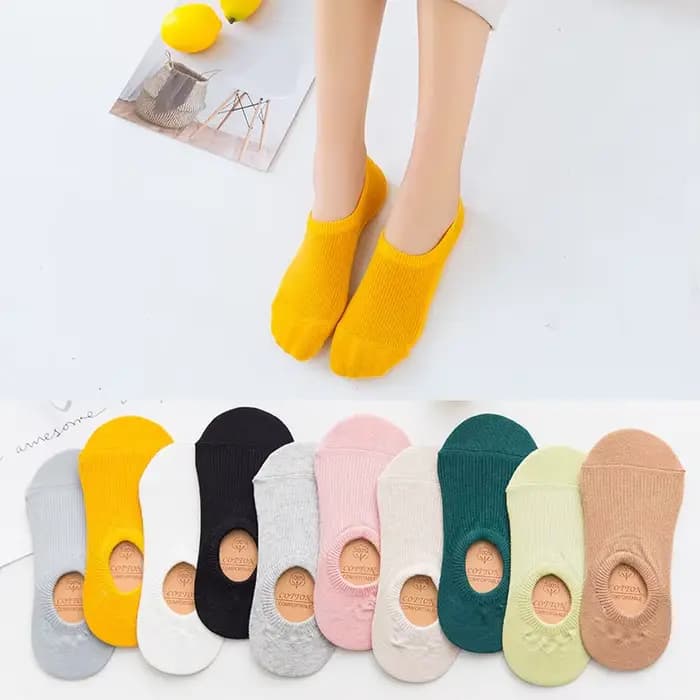 Chaussettes courtes invisibles pour femmes