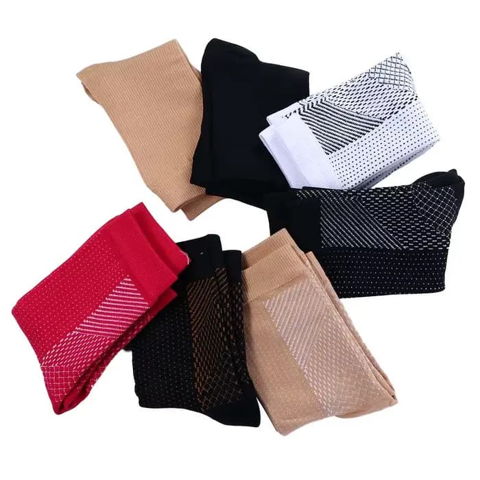 Chaussette de Compression à bout ouvert, protection de l'arthrite du talon, manchon de pansement élastique en Nylon, chaussettes de protection, manches de pied, chaussettes serrées décontractées