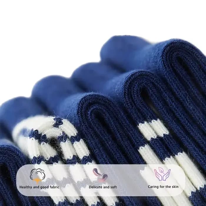 Chaussettes en coton pour enfants 1-14T, 5 paires/lot, chaussettes en coton doux, chaussettes mollet, chaussettes d'équipage pour petits grands garçons