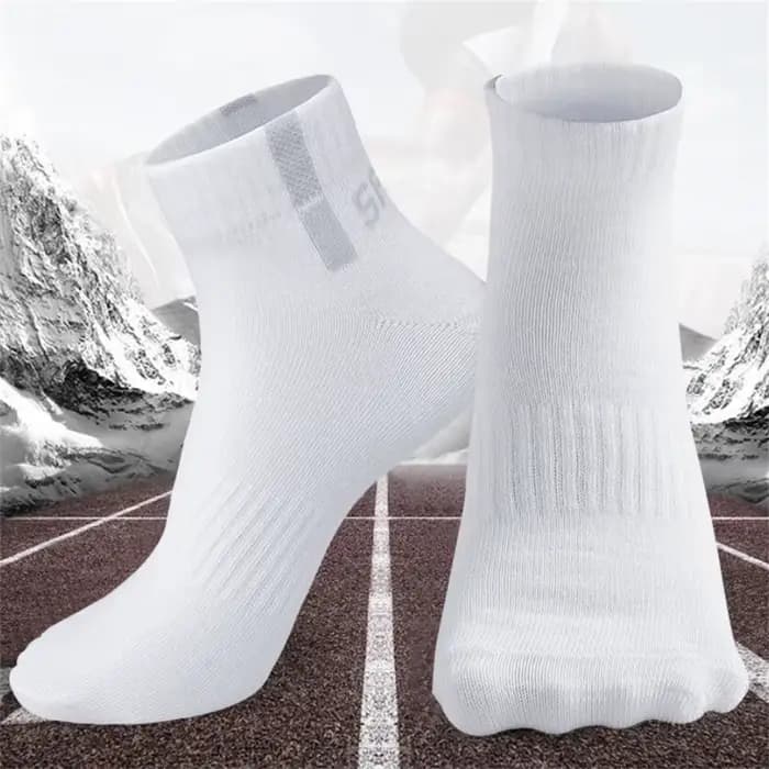 6 paires/pack coton sport hommes chaussettes