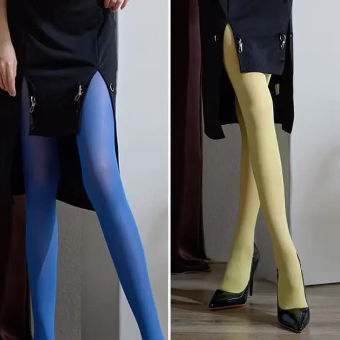 Y88A Collants semi-opaques pour femmes