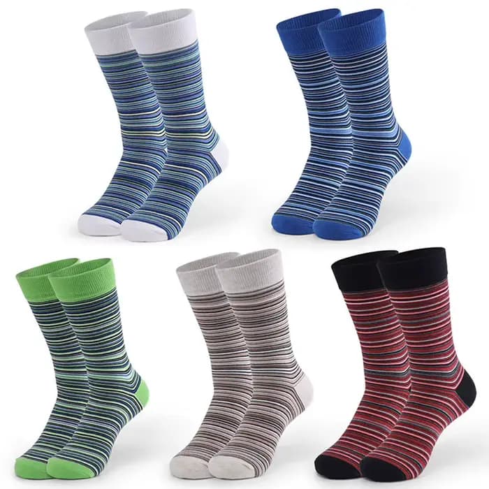 5 paires de chaussettes longues pour hommes