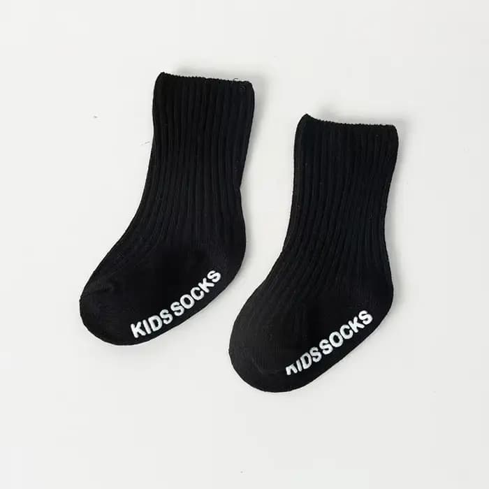 Chaussettes coordonnantes en coton pour bébé