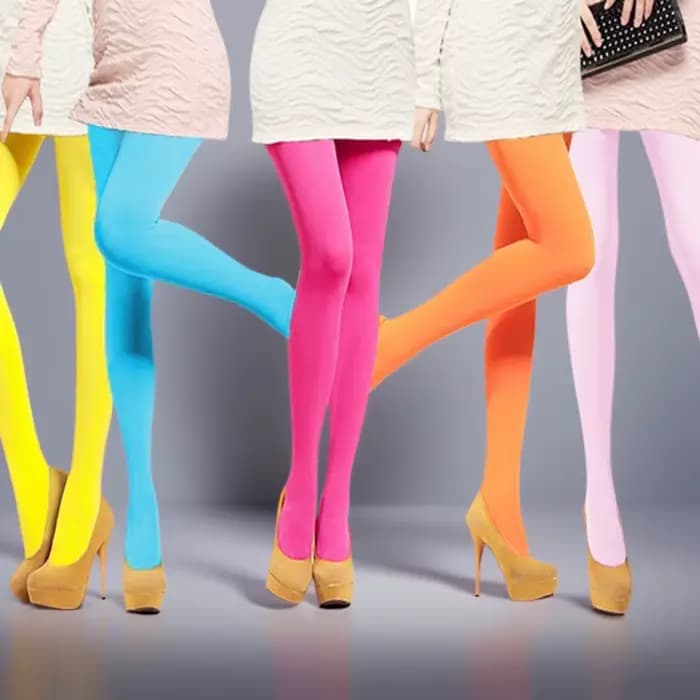 Collants en velours pour femmes