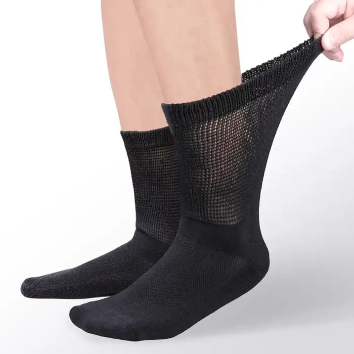 Chaussettes en bambou pour diabétiques