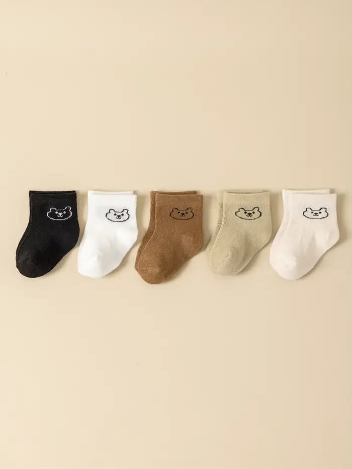 5 paires de chaussettes pour bébé