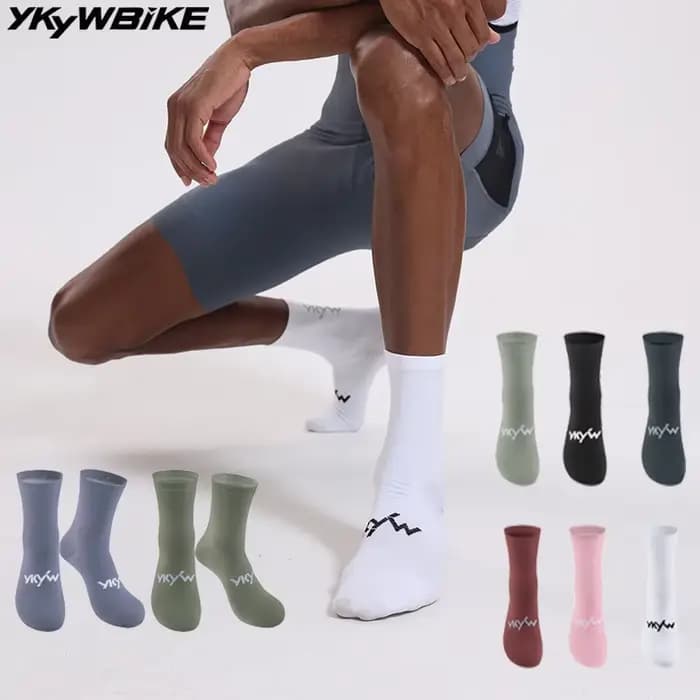 YKYWBIKE 2025 chaussettes de vélo