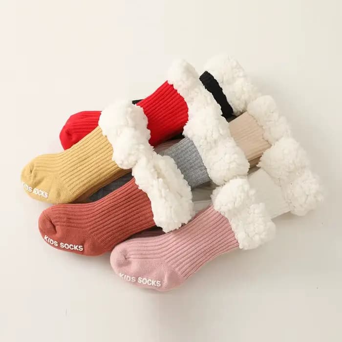 Chaussettes d'hiver pour bébé de 0 à 3 ans