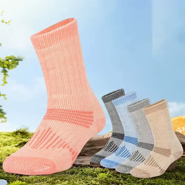 Chaussettes en laine mérinos épaisses et chaudes pour la randonnée
