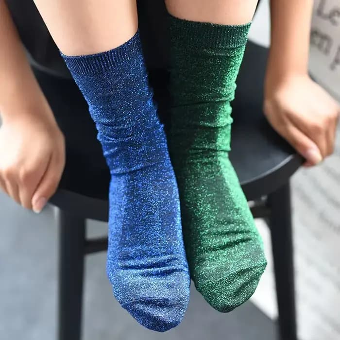 Chaussettes Tube à paillettes pour femmes