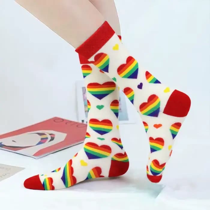 Chaussettes pour femmes style Ins