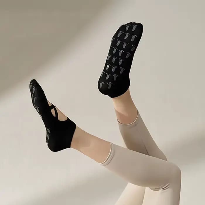 Chaussettes de Yoga en Silicone pour femmes