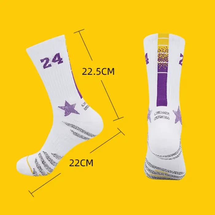Chaussettes de basket-ball respirantes