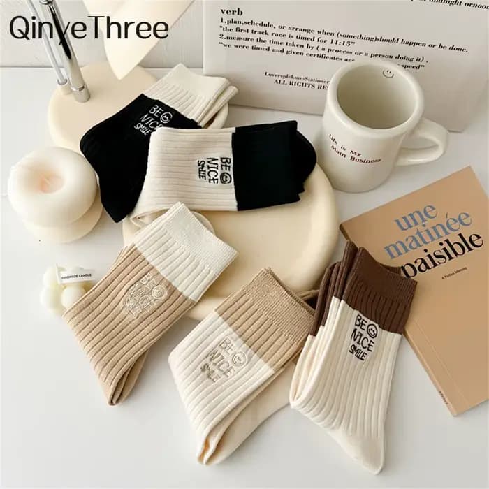 Chaussettes en molleton de coton doux pour femmes