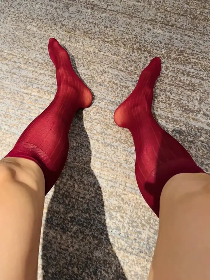 Chaussettes de costume d'affaires pour hommes