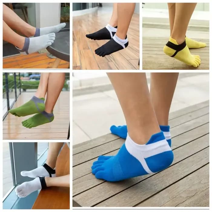 1 paire de chaussettes à cinq doigts EU38-44