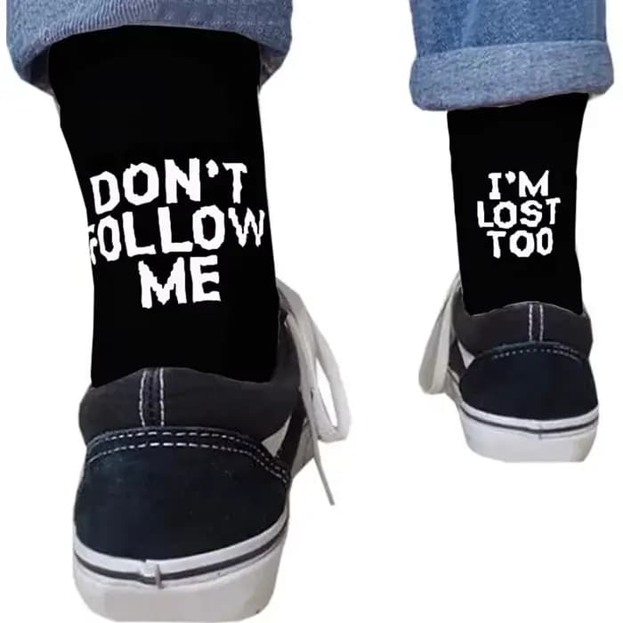 Mode chaussettes drôles Streetwear femmes Harajuku Meias Femme 2020 chaud heureux lettre décontracté mignon nouveauté modèle Meia Harry chaussette