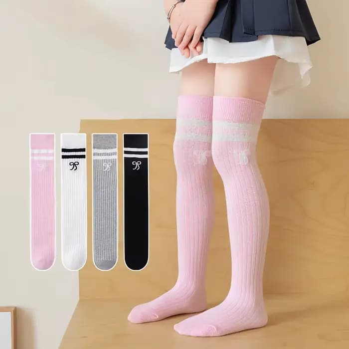 Chaussettes longues pour filles
