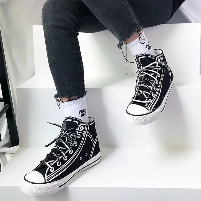 Chaussettes simples de style européen et américain