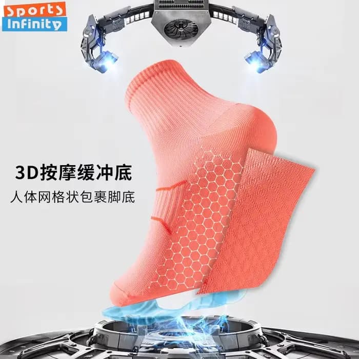 Chaussettes de sport de compression unisexes
