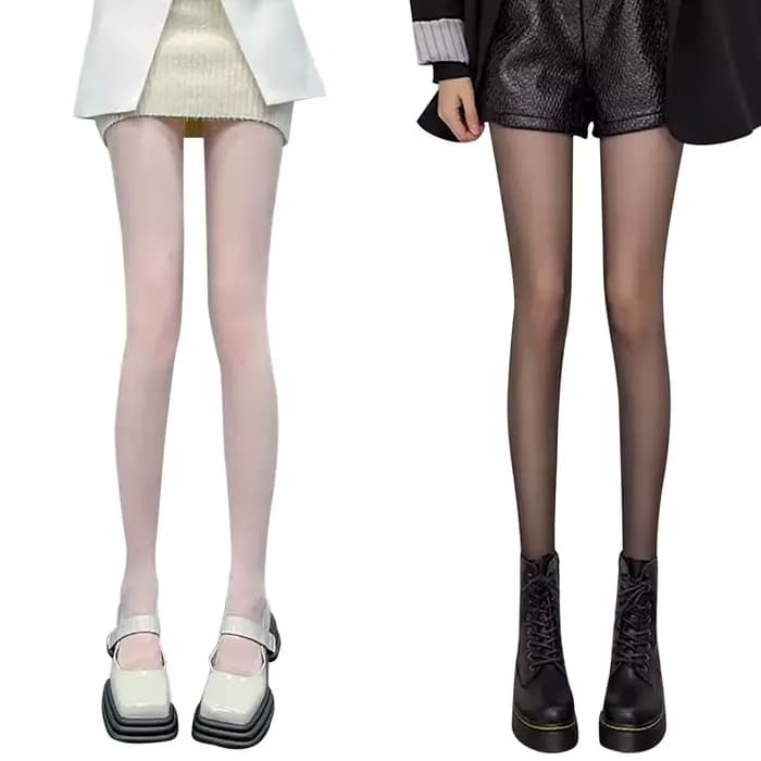 Collants translucides pour femmes, collants blancs et noirs, leggings fins d'été, collants ALTERTight