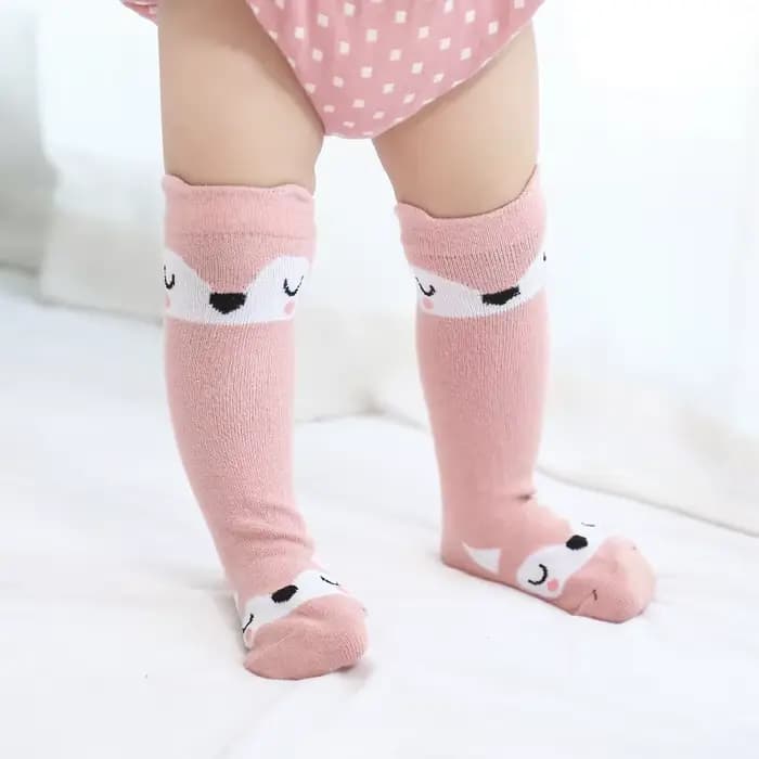 Chaussettes anti-aldes en coton pour bébé