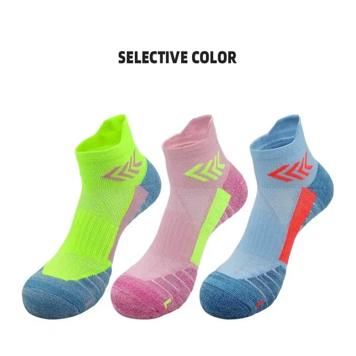 Chaussettes de course professionnelles respirantes pour hommes et femmes