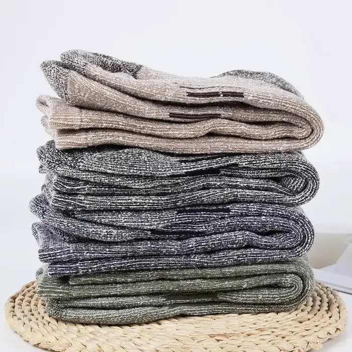 Chaussettes de randonnée en laine mérinos pour hommes et femmes