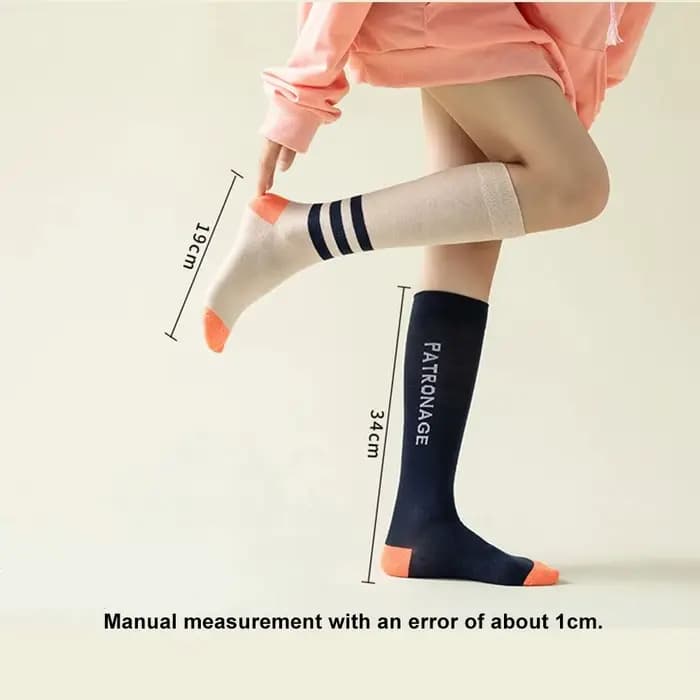 1 paire de chaussettes de sport professionnelles de haute qualité pour femmes