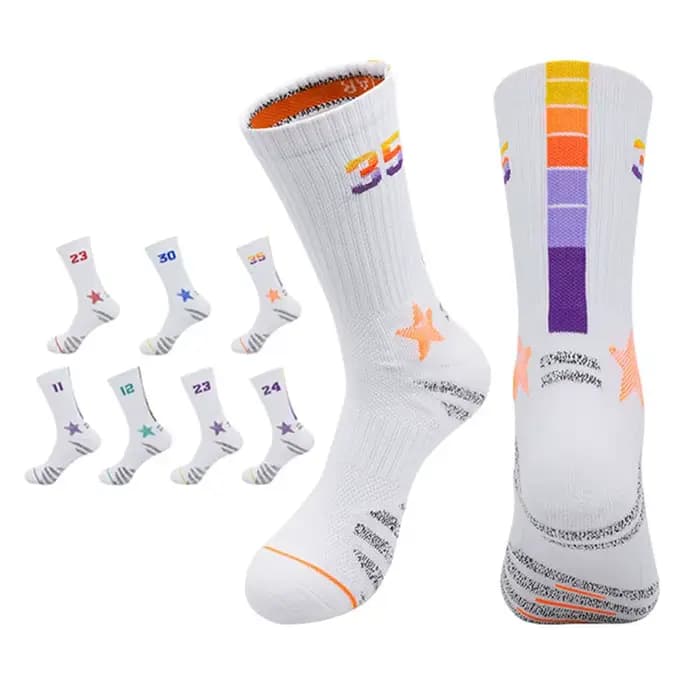 Chaussettes de basket-ball respirantes